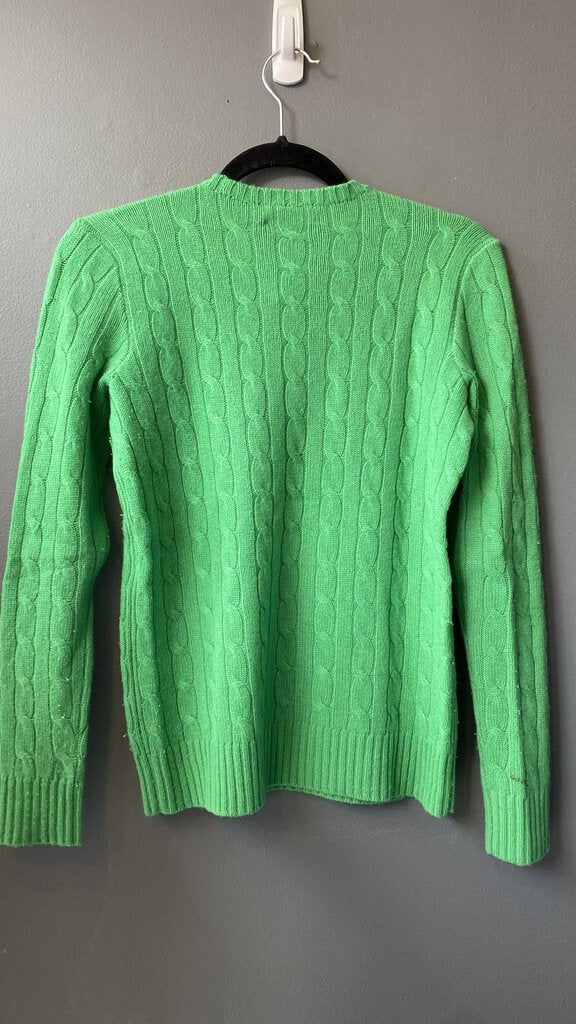 Cableknit Crewneck Sweater